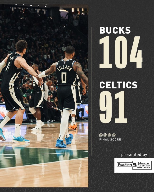 黑白直播网-雄鹿力克凯尔特人，赢得比赛