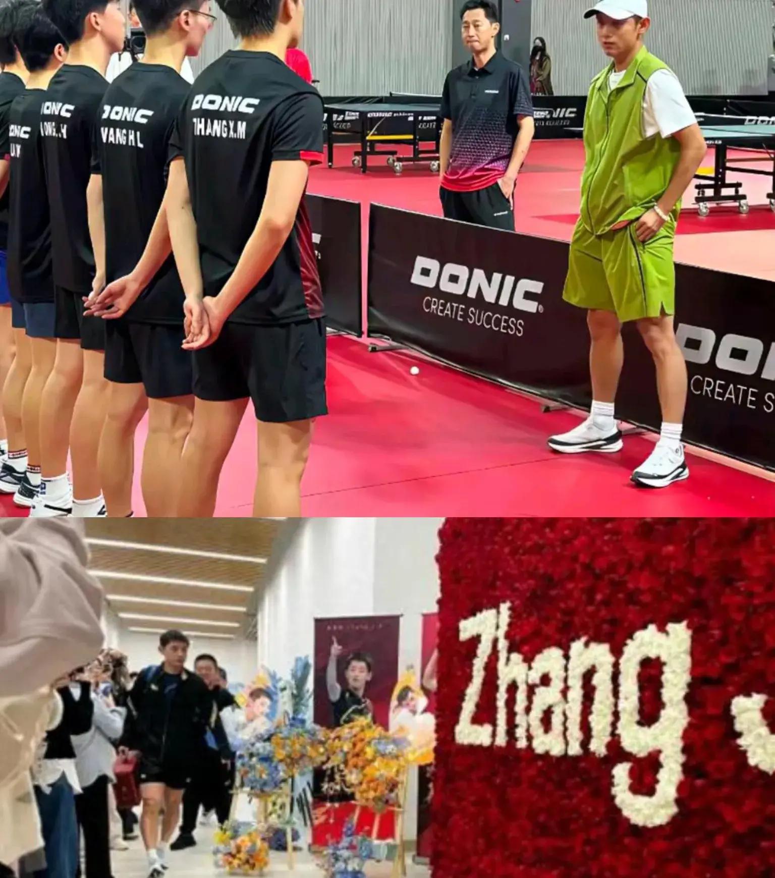 英国乒乓球队轻取韩国乒乓球队，张继科关键制胜的简单介绍